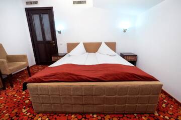 Фото номера Двухместный номер с 1 кроватью в мансарде Отель Hotel Tisa г. Бэи­ле-Олэ­неш­ти 3